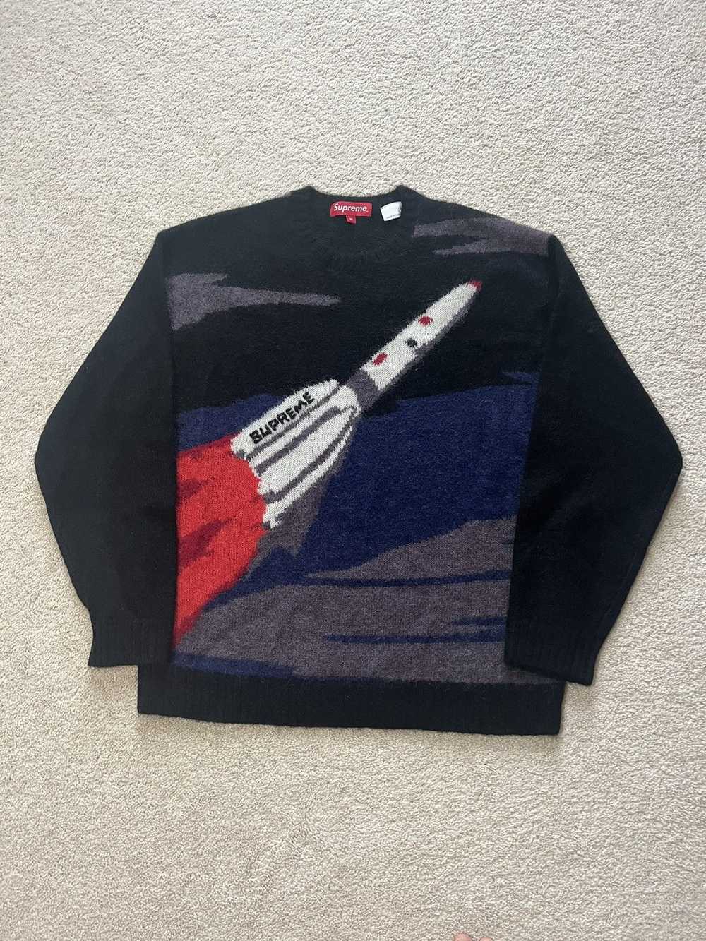 Supreme M Supreme Rocket Knit Mohair Sweater - image 1