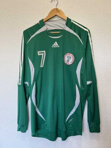 Adidas × Soccer Jersey × Vintage Adidas Nigeria 20