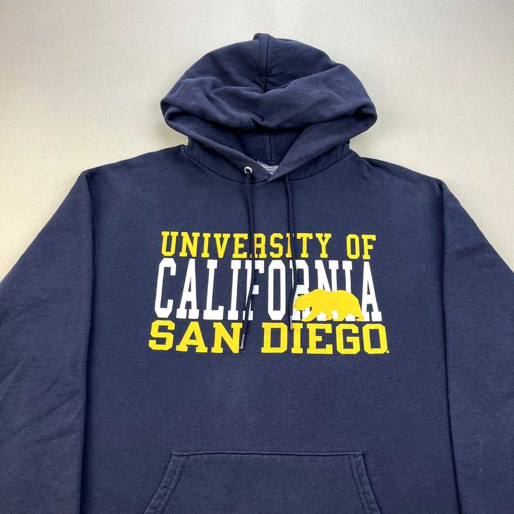 Champion UCSD San Diego Hoodie Sweatshirt Large N… - image 2