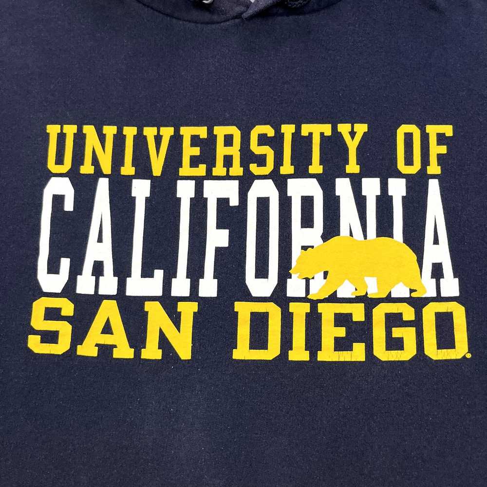 Champion UCSD San Diego Hoodie Sweatshirt Large N… - image 3