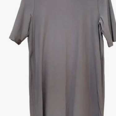 Eileen Fisher Grey Side Zippers Women Dress - image 1