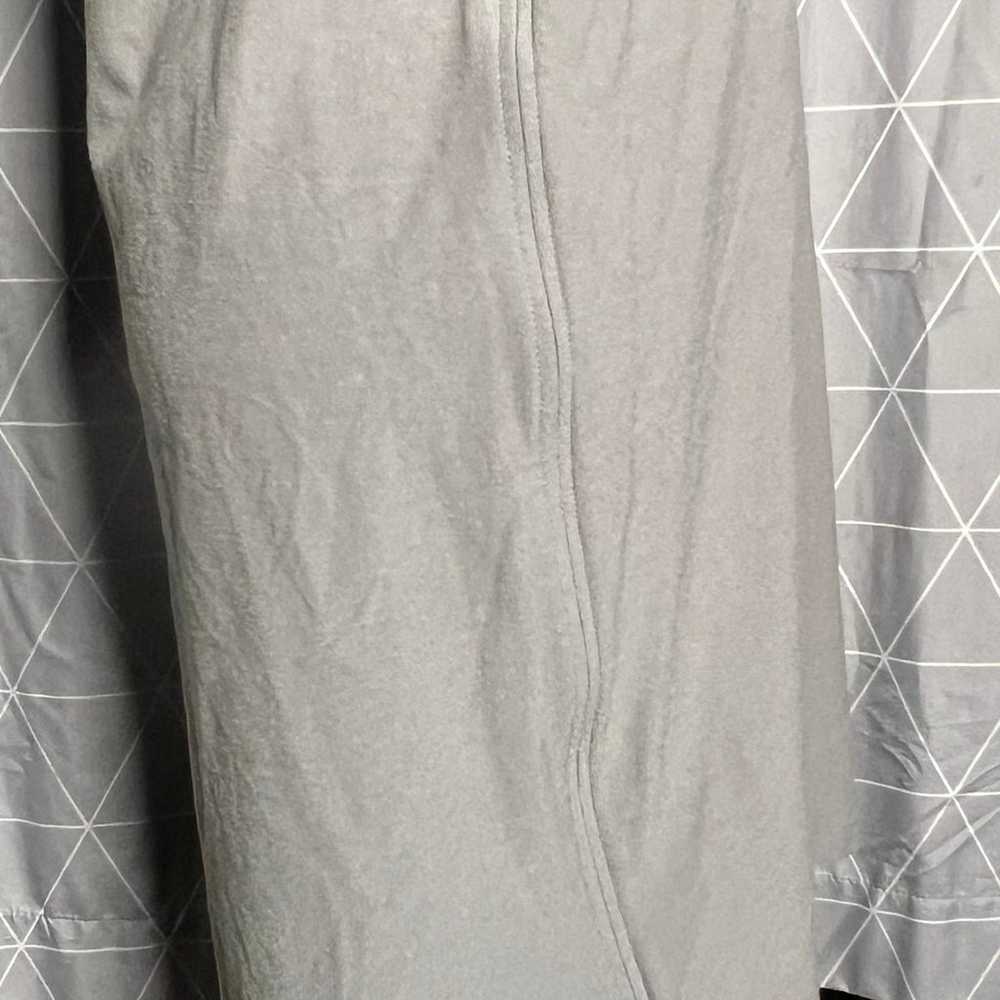 Eileen Fisher Grey Side Zippers Women Dress - image 6