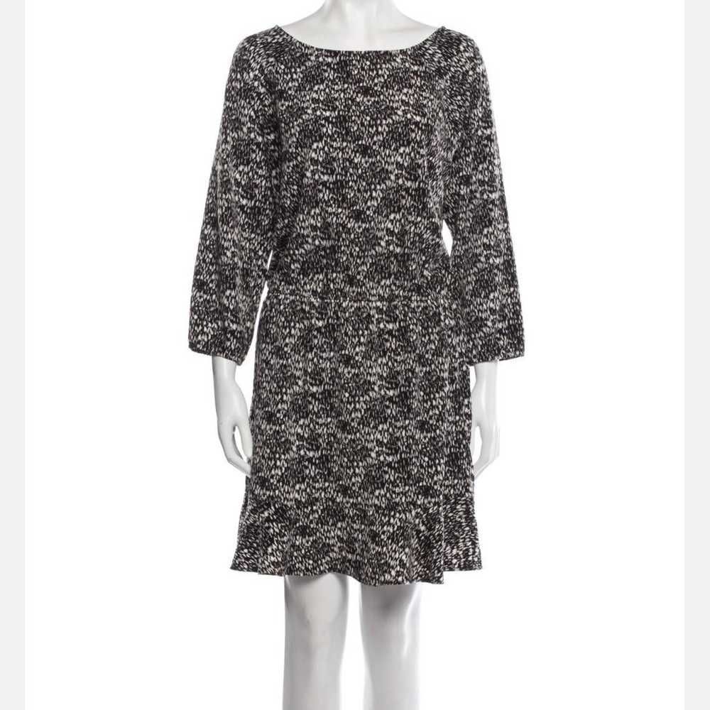 Joie 3/4 sleeve Arryn b printed dress - image 1