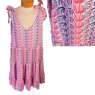 Size Large Simply Southern Womens Sun Dress Tiere… - image 1