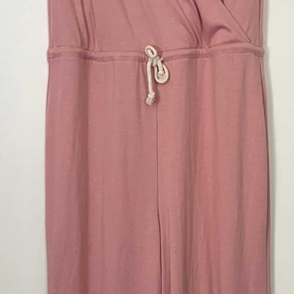 double zero pink jumpsuit size large NWOT! - image 2