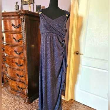 Sparkling Navy Blue gown dress - image 1