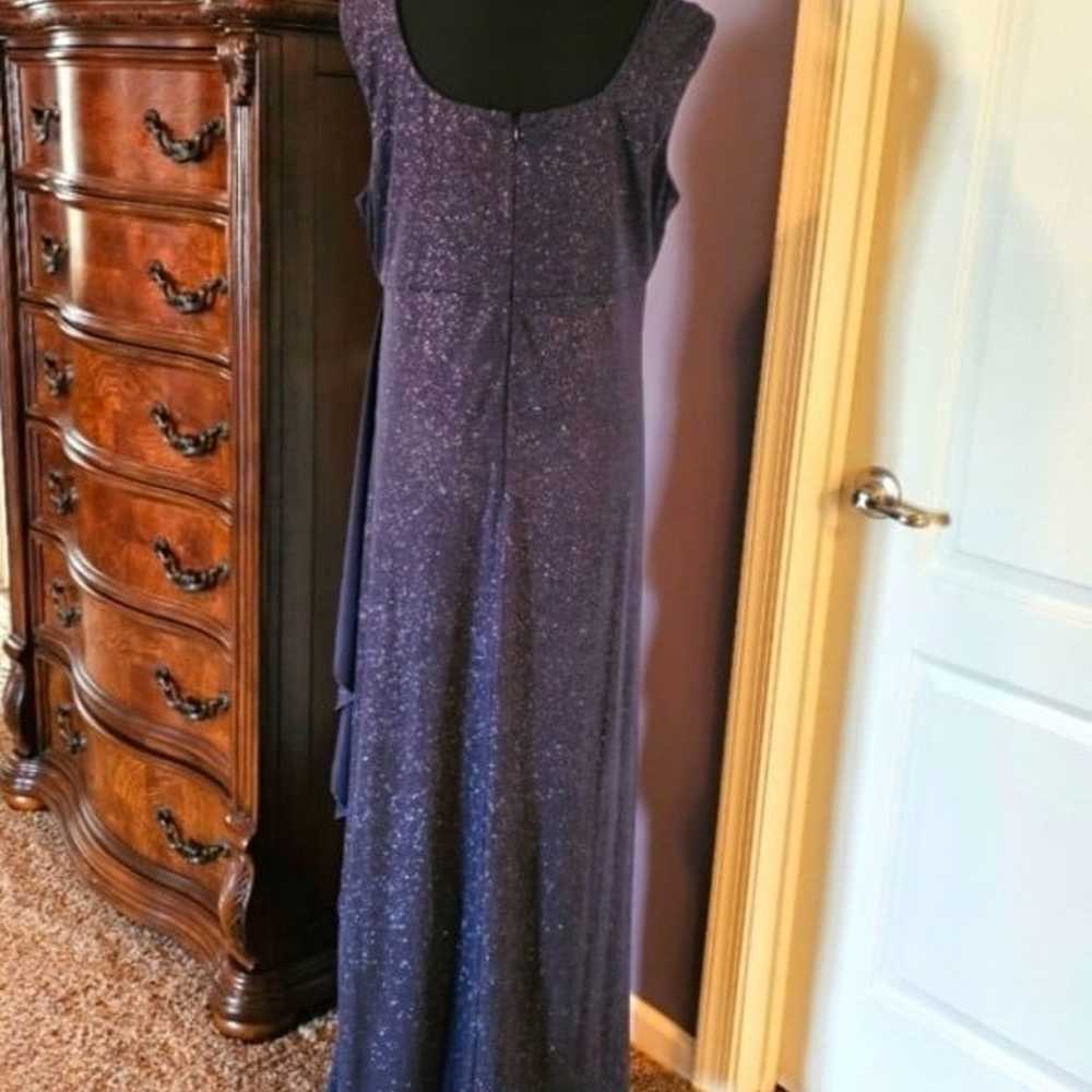 Sparkling Navy Blue gown dress - image 2