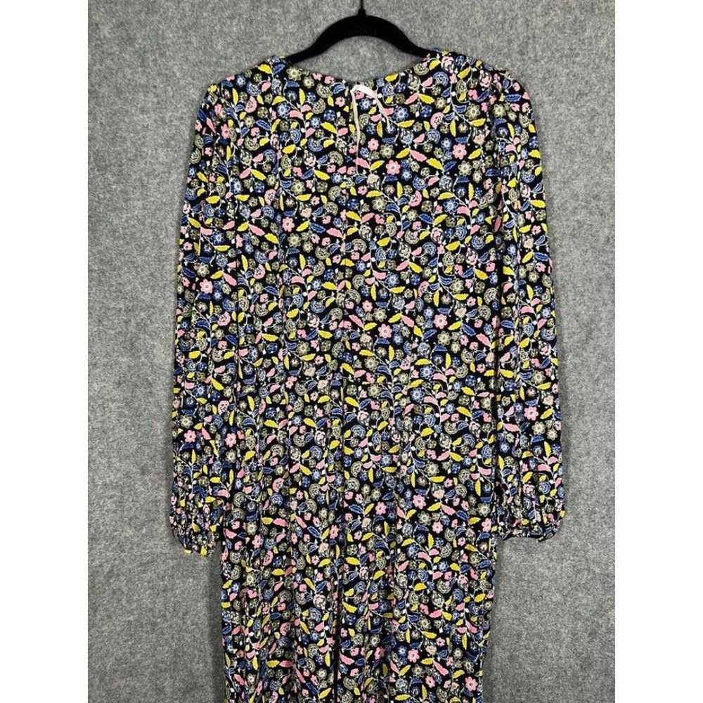 Boden Jumpsuit Women 14 Alexandra Ponte Floral Bl… - image 7