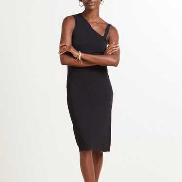 Bobi Cut Out One Shoulder Dress