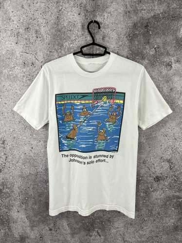 Speedo × Surf Style × Vintage Speedo 1993 T-Shirt… - image 1