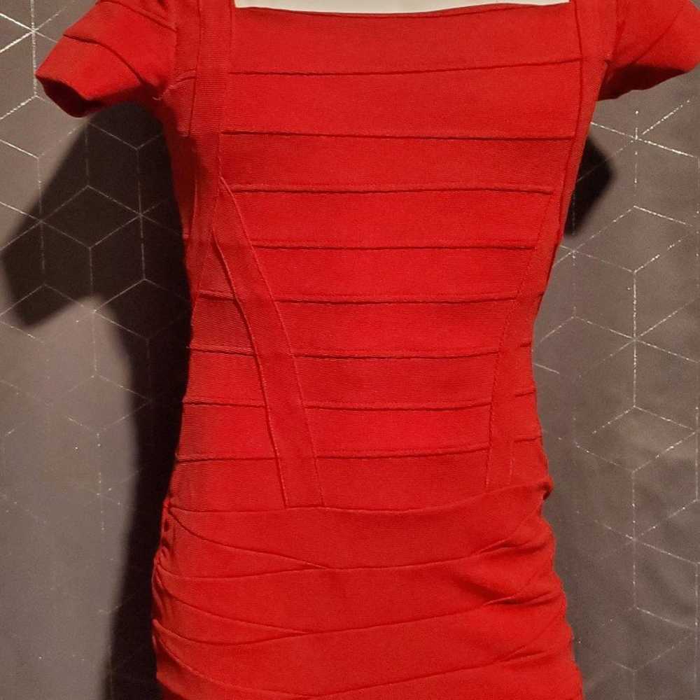 red bodycon dress muisol  by Kim Kardashian - image 1