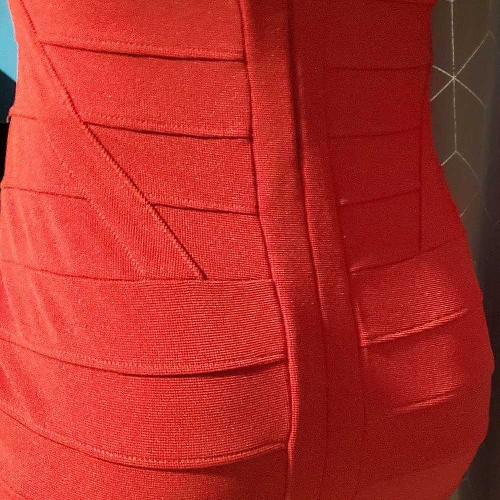 red bodycon dress muisol  by Kim Kardashian - image 4