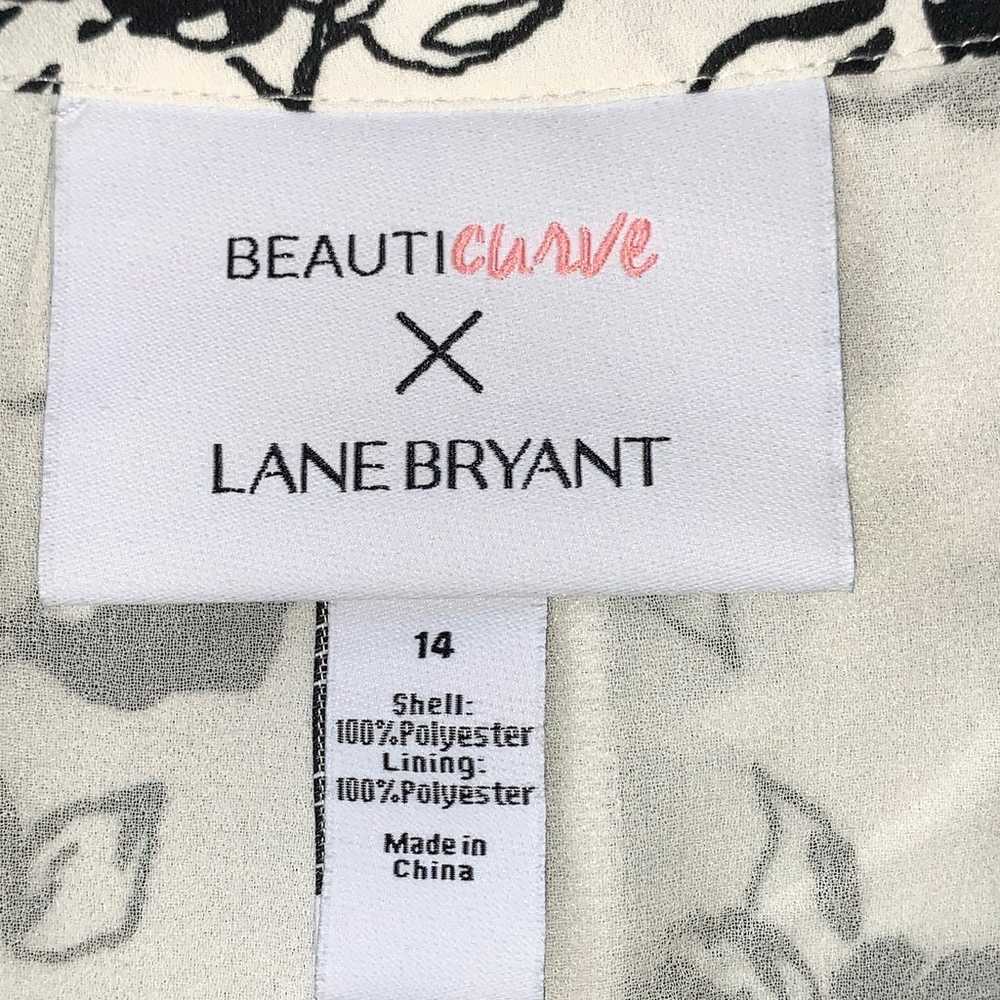 Lane Bryant x Beauticurve Plus Size 14 Black Whit… - image 10