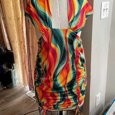 THE  SANG, Abstract  -, Dress , size L - image 1