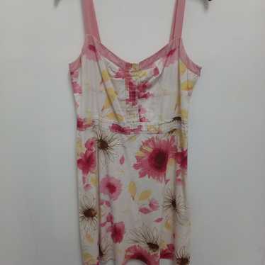 Ann Taylor size lrg pink and yellow