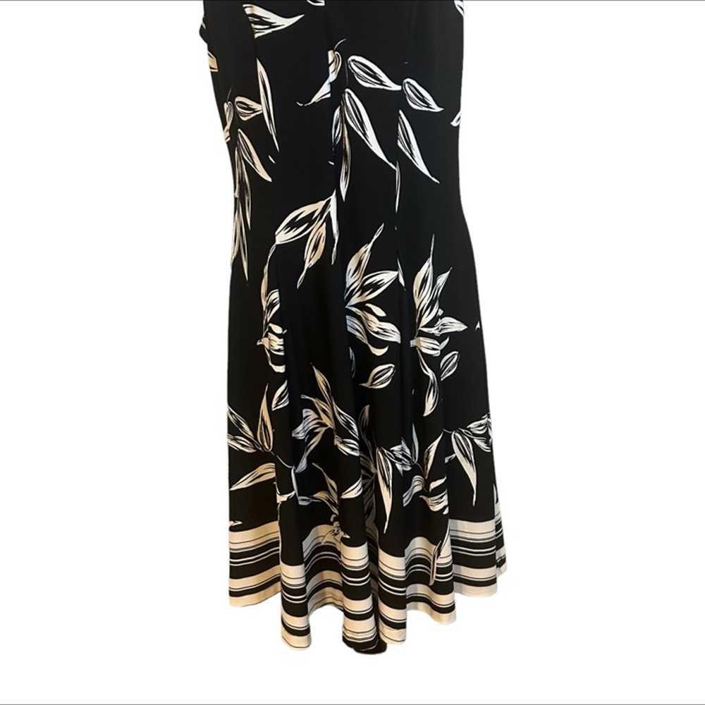 NORTH STYLE NWOT ($129) Black/White Sleeveless Dr… - image 3