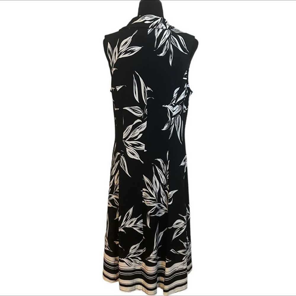 NORTH STYLE NWOT ($129) Black/White Sleeveless Dr… - image 5