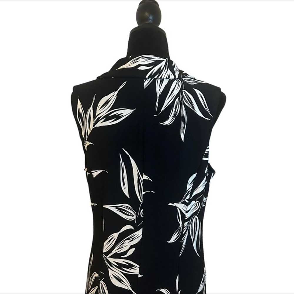 NORTH STYLE NWOT ($129) Black/White Sleeveless Dr… - image 6