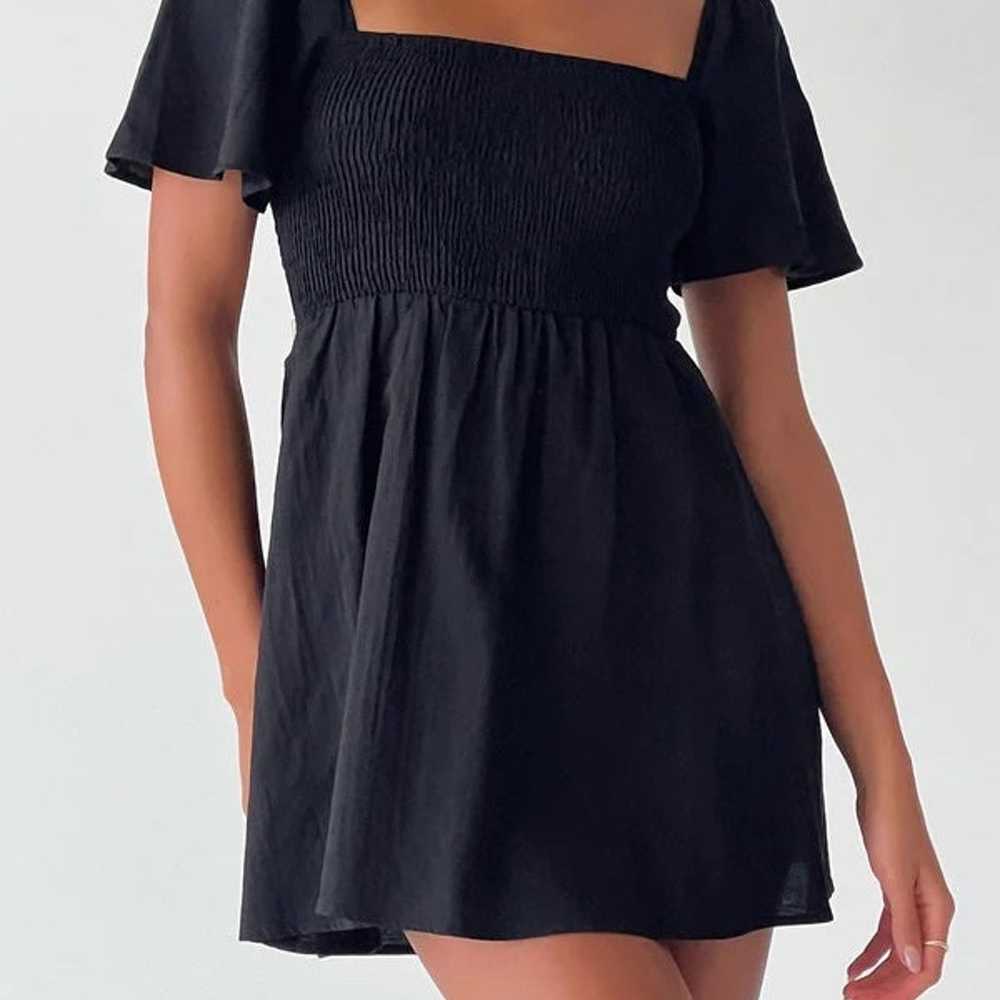 Princess Polly SUMMER NIGHTS MINI DRESS BLACK - image 1