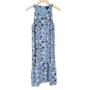 Other J. Jill Wearever Collection Blue Floral Dre… - image 1