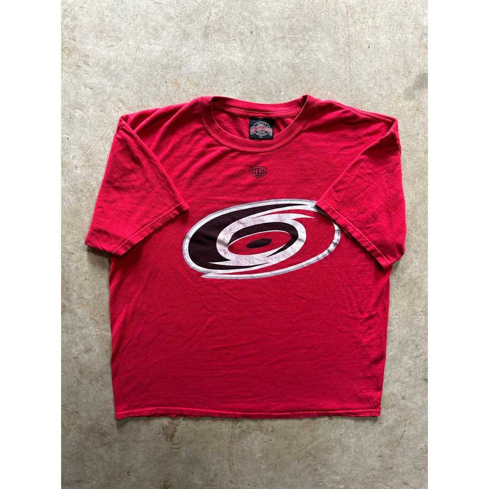 NHL × Vintage Vintage Y2K Carolina Hurricanes NHL… - image 1