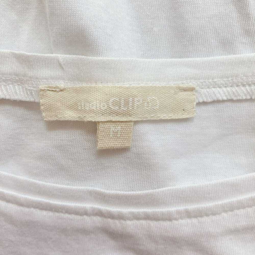 【M】studio CLIP T-shirt Simple White Casual - image 5