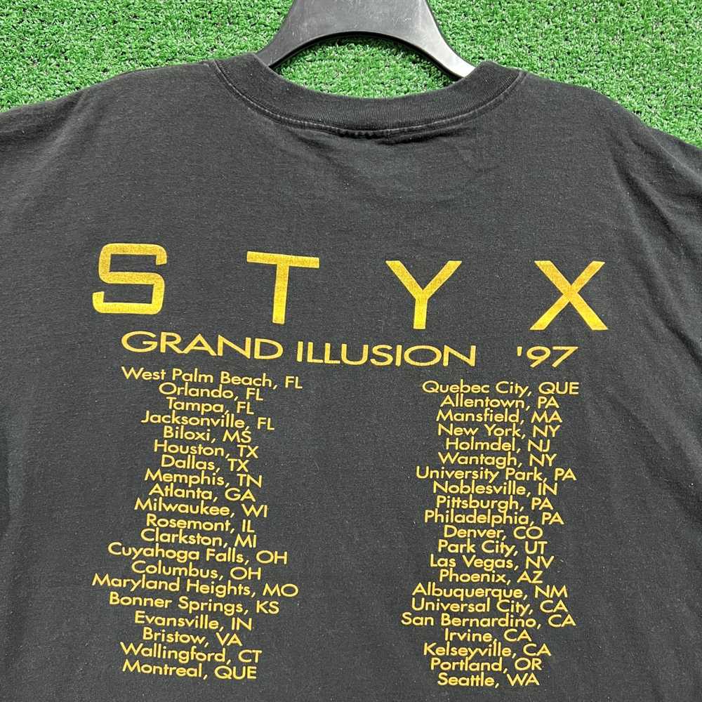 Vintage Vintage STYX 1997 grand illusion world to… - image 4