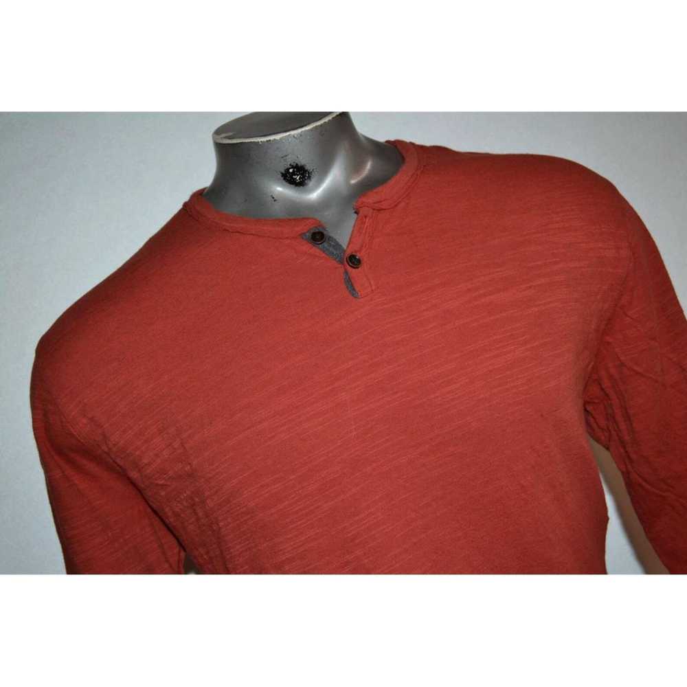 Lucky Brand Reddish Orange Classic Fit Henley Sty… - image 5