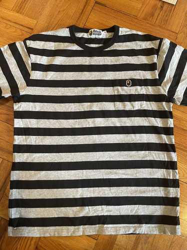 Bape Striped Long Sleeve Tee