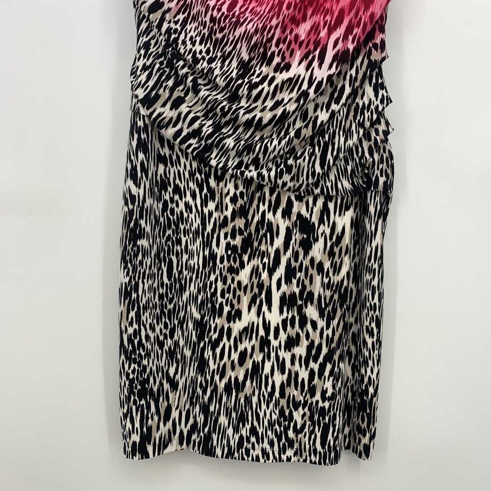 Calvin Klein Size Large Sheath Dress Pink Multico… - image 3