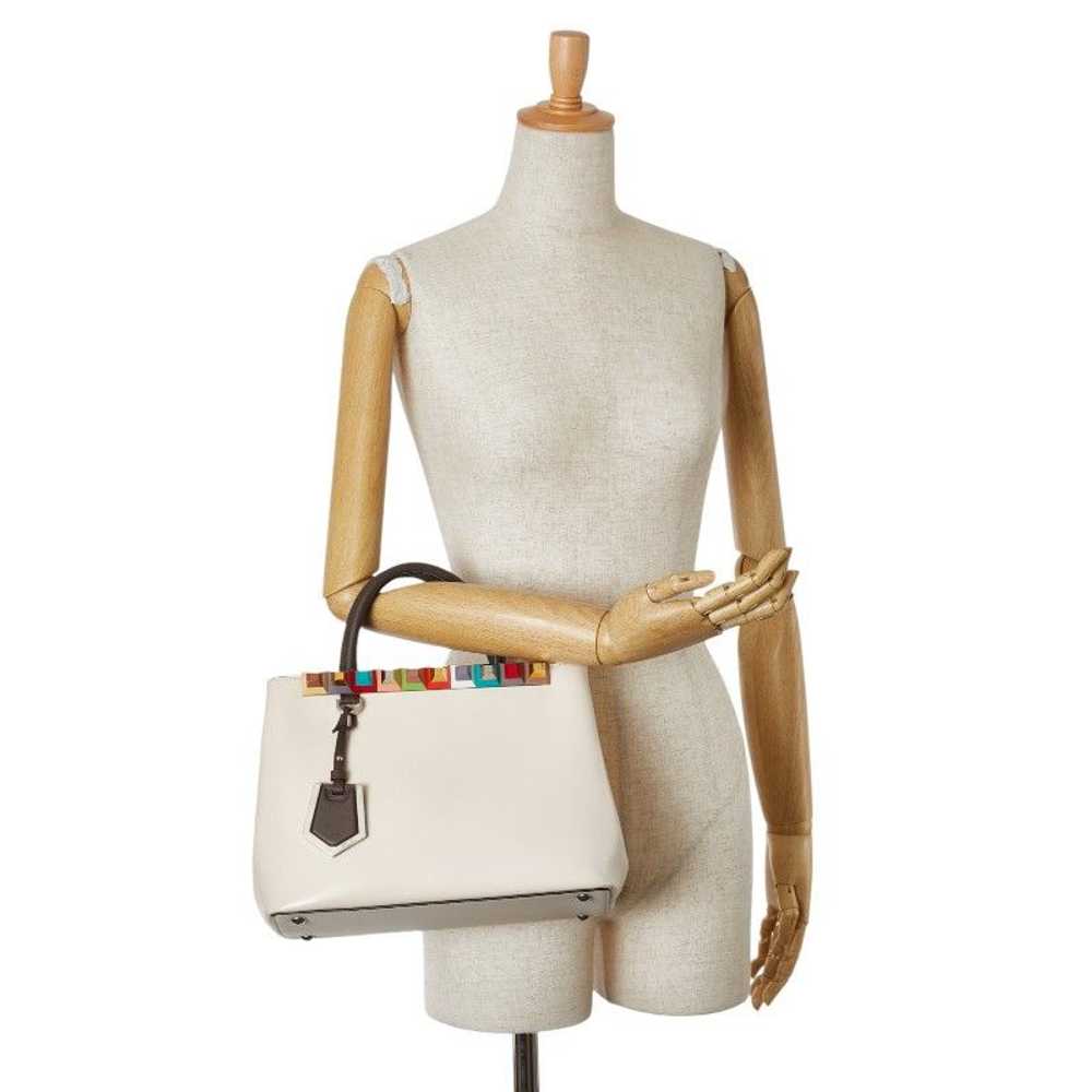 Fendi Fendi Fendi Leather Petit 2Jours Rainbow St… - image 11