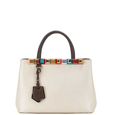 Fendi Fendi Fendi Leather Petit 2Jours Rainbow St… - image 1