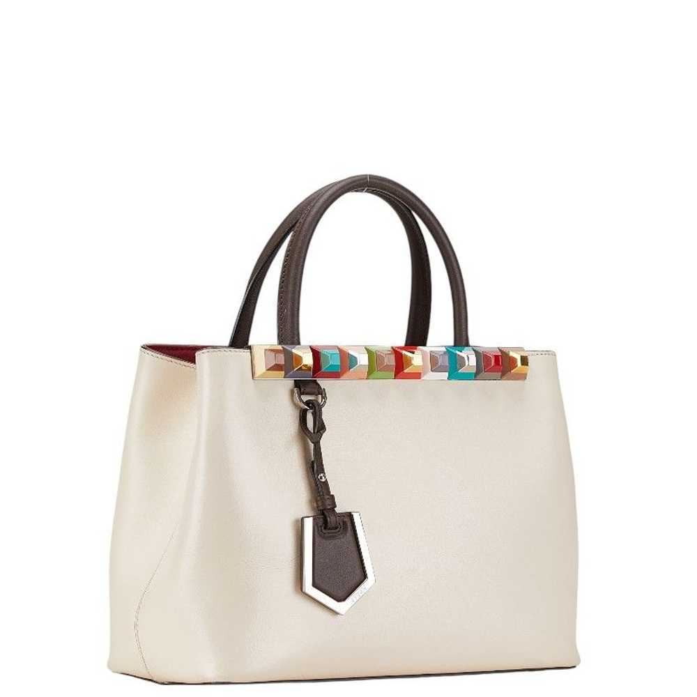 Fendi Fendi Fendi Leather Petit 2Jours Rainbow St… - image 2