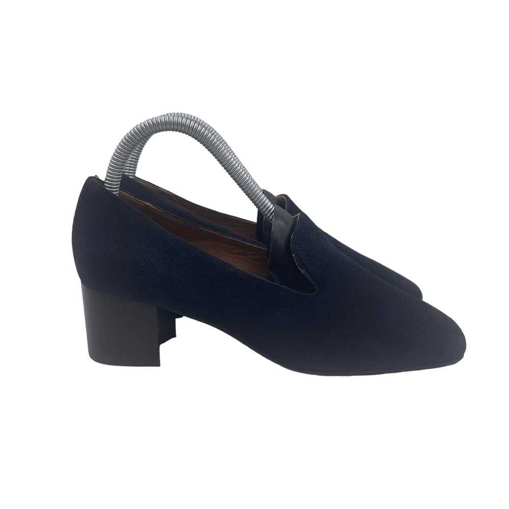 Aquatalia Aquatalia Marsha Suede Pumps Square Blo… - image 2