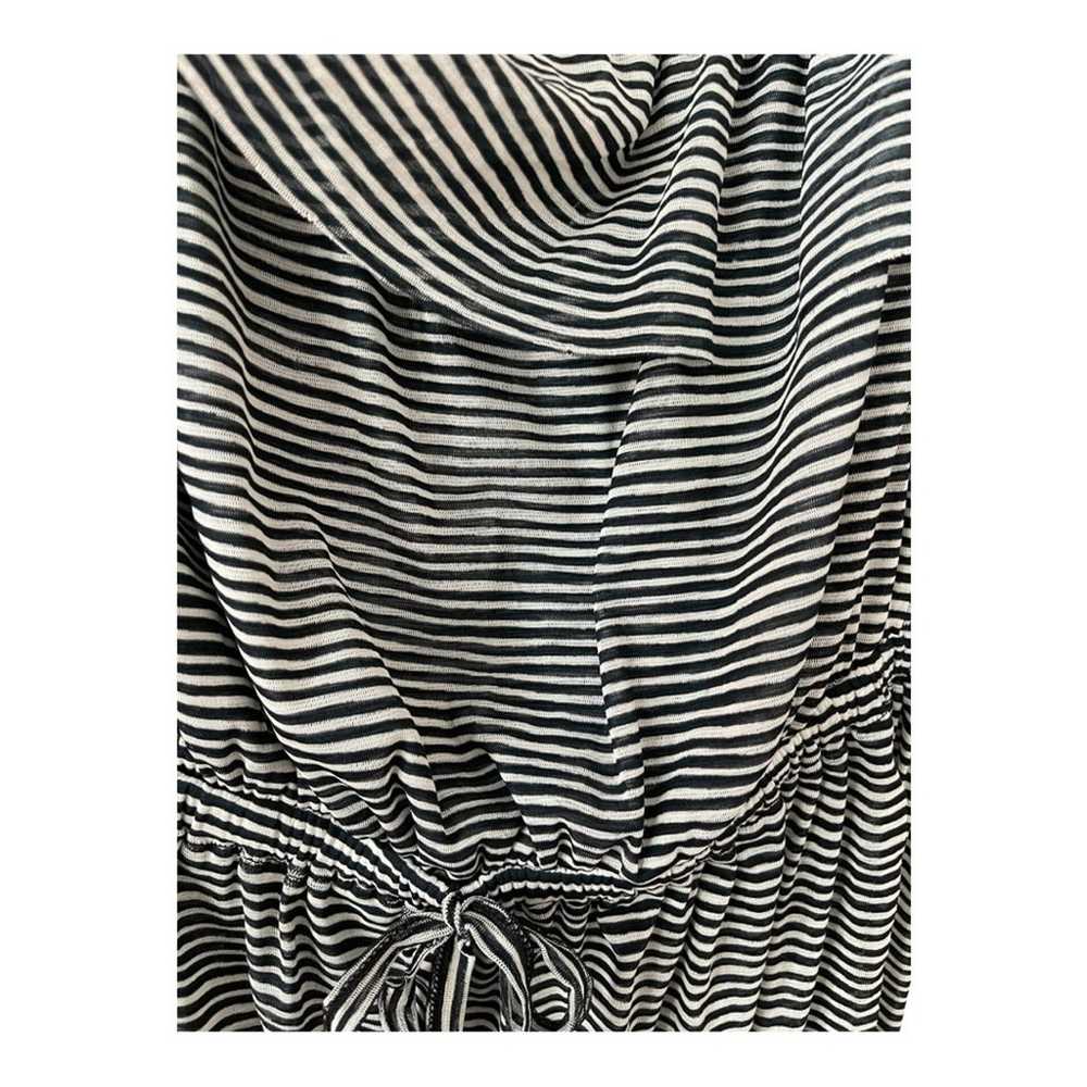 New ~ CYNTHIA ROWLEY ~ Striped Strapless Blouson … - image 8