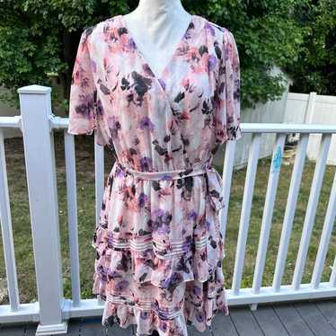 Like new Simply Vera Wang casual summer floral dr… - image 1