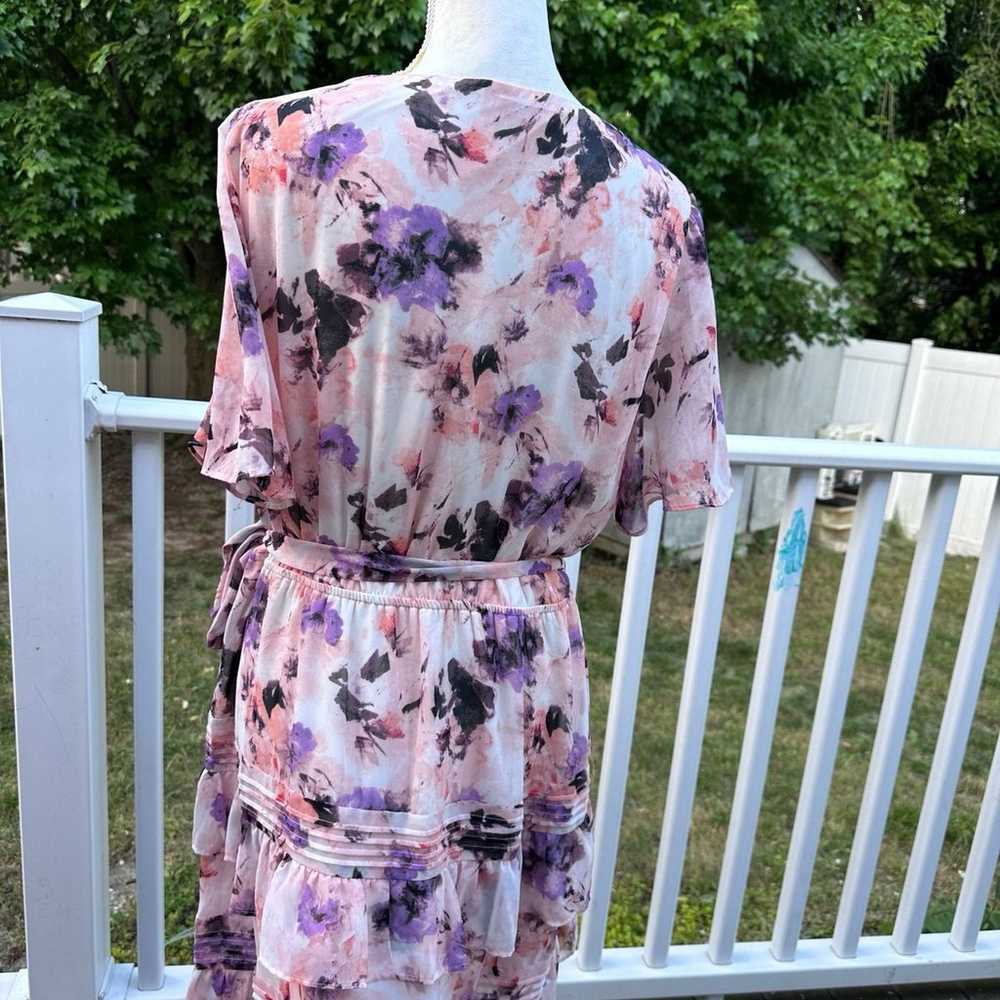 Like new Simply Vera Wang casual summer floral dr… - image 3