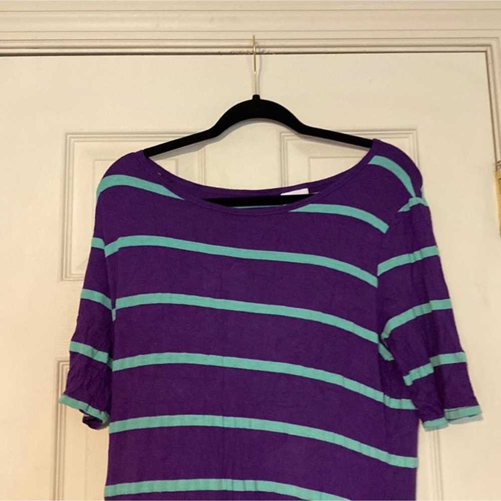 LulaRoe Striped Dress, “EUC” - image 2