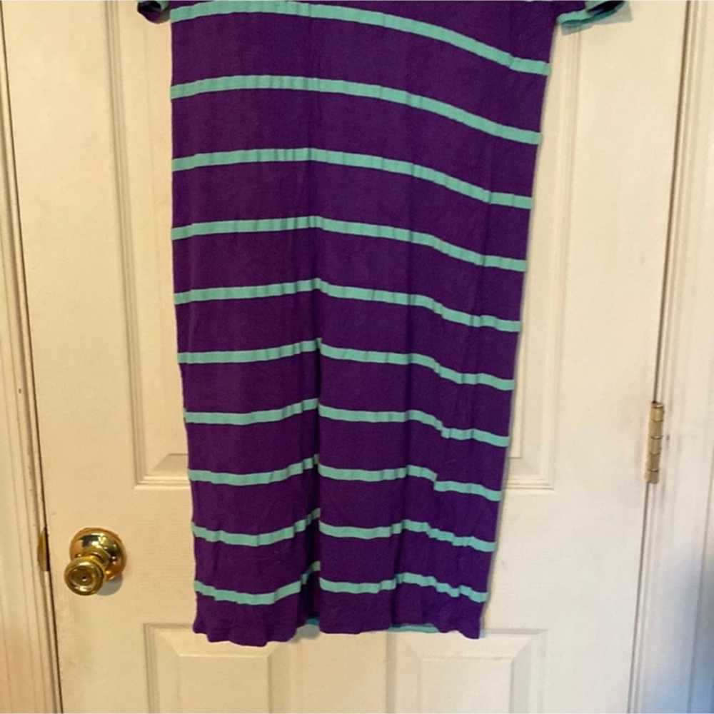 LulaRoe Striped Dress, “EUC” - image 3