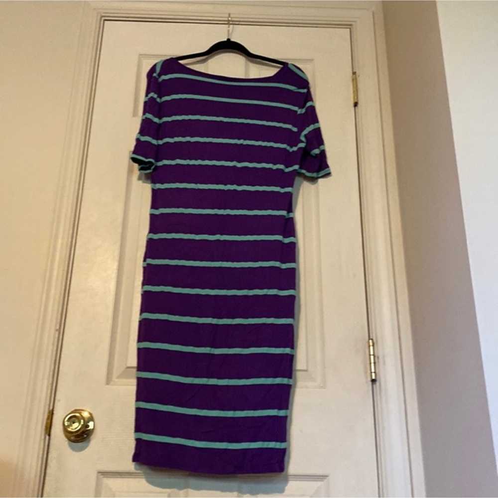 LulaRoe Striped Dress, “EUC” - image 6