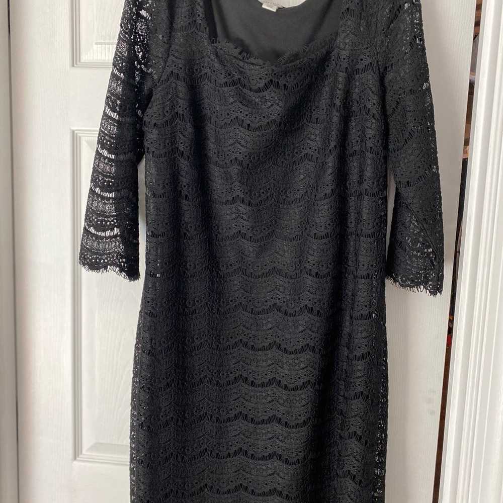 White House Black Market black lace dress - image 1