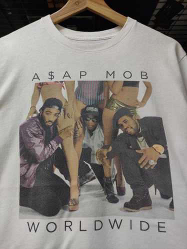 ASAP Rocky A$AP buy Mob AWGE Long Live A$AP Hip Hop Rap Tour Merch Crewneck L