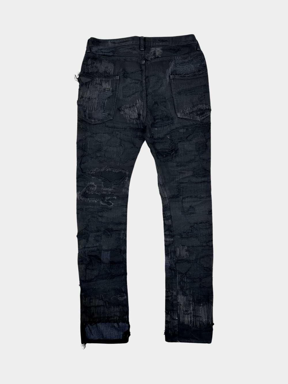 Undercover AW2005 'Arts & Crafts' 85 Black Denim - image 2