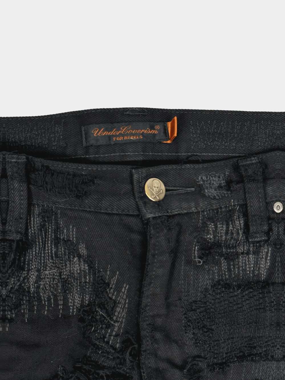 Undercover AW2005 'Arts & Crafts' 85 Black Denim - image 3