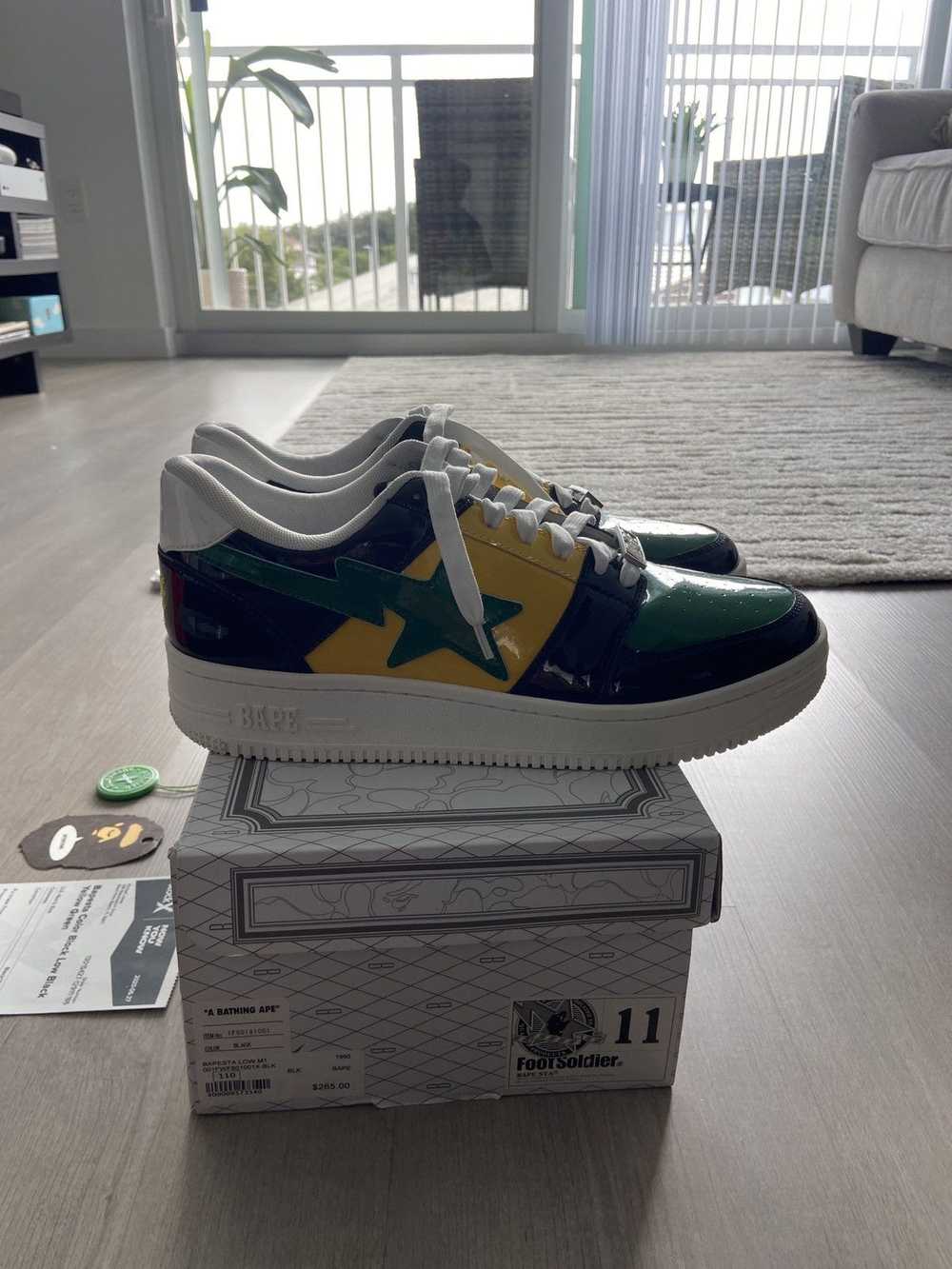 Bape BAPESTA M1 JAMAICA - image 4