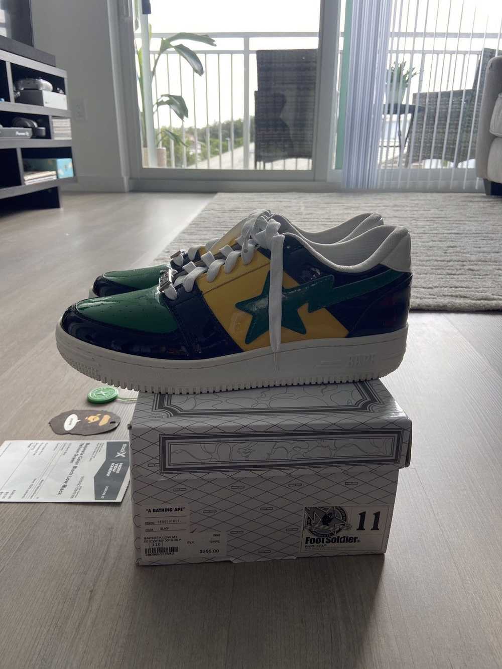 Bape BAPESTA M1 JAMAICA - image 5