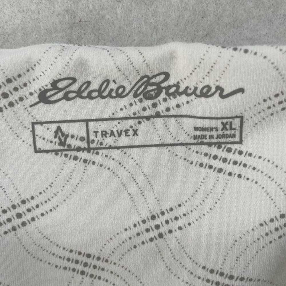 Eddie Bauer Dress Women's XL Travex White Sleevel… - image 7