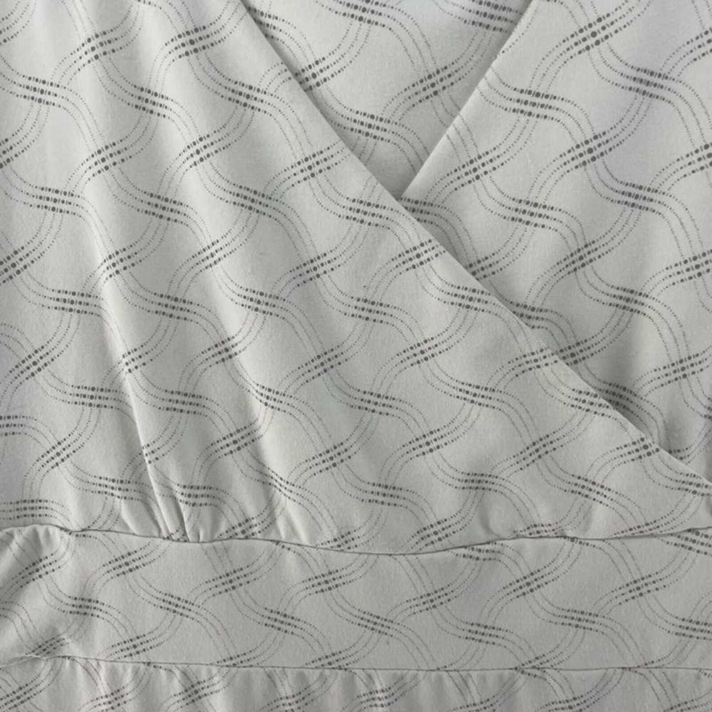 Eddie Bauer Dress Women's XL Travex White Sleevel… - image 9