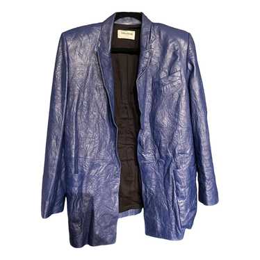 Zadig&voltair verys leather jacket - Gem