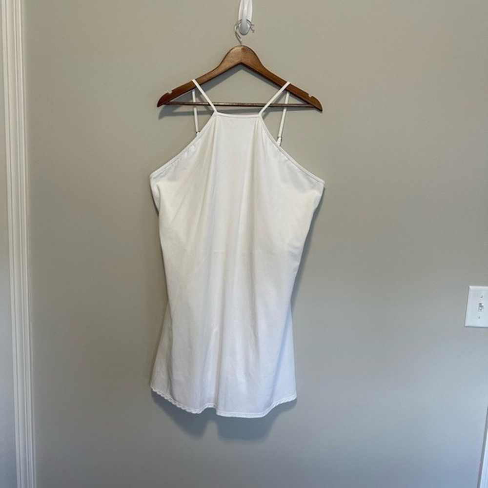 Abercrombie & Fitch White Halter Neck Sleeveless … - image 1